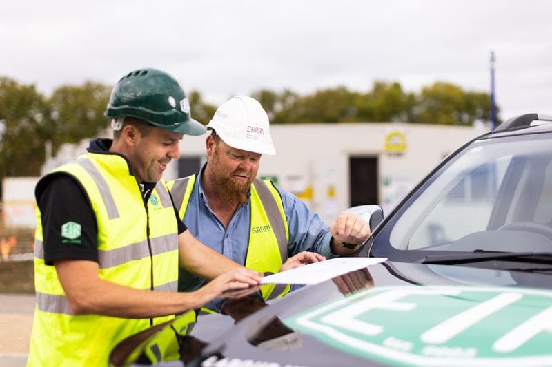 Construction staffing support