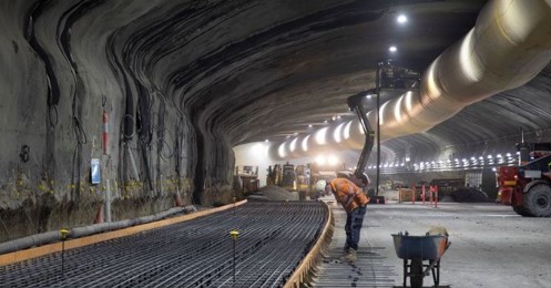 Construction workers on site across Australia